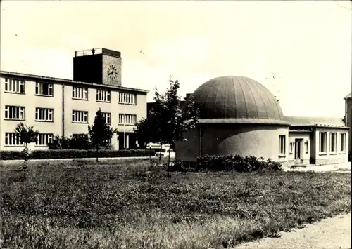 Ak Senftenberg in der Niederlausitz, Planetarium