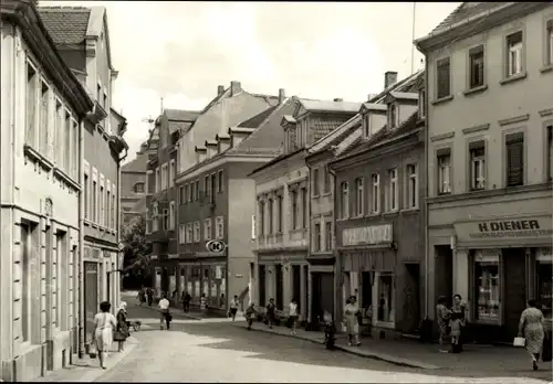 Ak Wurzen in Sachsen, Wenceslaigasse