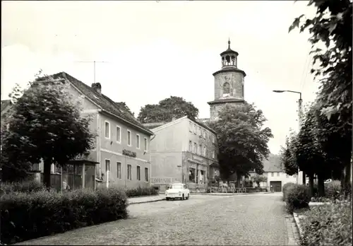 Ak Rastenberg in Thüringen, Thälmannplatz, Trabant