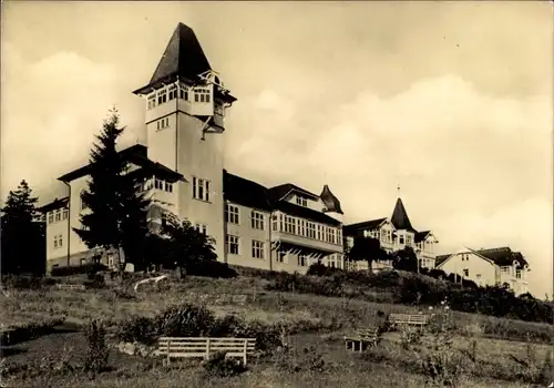 Ak Finsterbergen Friedrichroda im Thüringer Wald, Kurhaus