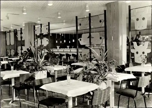 Ak Klink an der Müritz, FDGB Erholungsheim Herbert Warnke, Milchbar