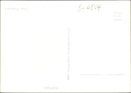 Ak Leutenberg in Thüringen, Straßenpartie, Brunnen