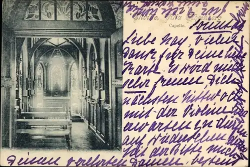 Ak Eltville am Rhein Hessen, Kapelle, Villa Rheinberg