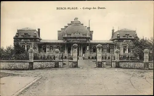 Ak Berck Plage Pas de Calais, Cottage des Dunes