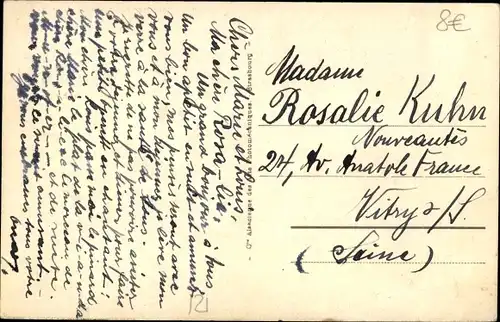 Ak Berck Plage Pas de Calais, La Poste