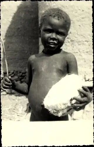 Foto Ak Afrikanisches Kind, Portrait