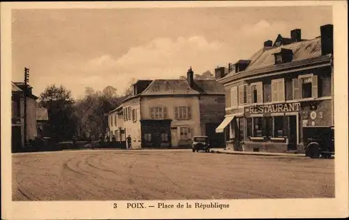 Ak Poix Somme, Place de la République, Restaurant