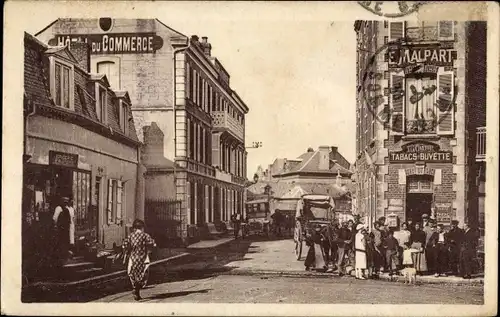 Ak Cayeux sur Mer Somme, Rue Antoine-Sauvage