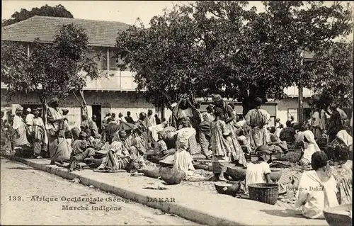 Ak Dakar Senegal, einheimischer Markt