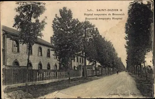 Ak Saint Dizier Haute Marne, Brunswick Temporary Hospital