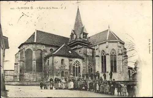 Ak Saint Dizier Haute Marne, Die Kirche von Noue