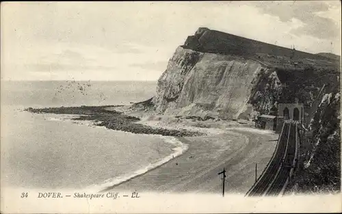 Ak Dover Kent England, Shakespeare Cliff