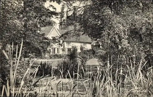 Ak Yorkshire England, Pinnen Wood Cottage, where Eugene Aram was written