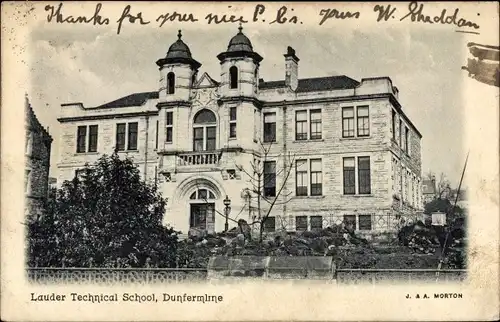 Ak Dunfermline Schottland, Lauder Technical School