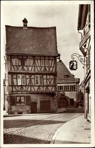 Ak Colmar Kolmar Alsace Haut Rhin, Grand Rue