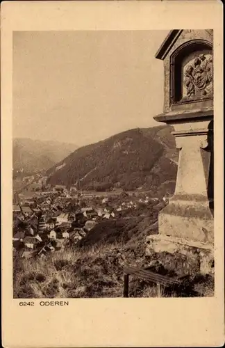 Ak Oderen Odern Alsace Haut Rhin, Panorama