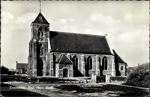 Ak Zoutelande Veere Zeeland Niederlande, Kirche