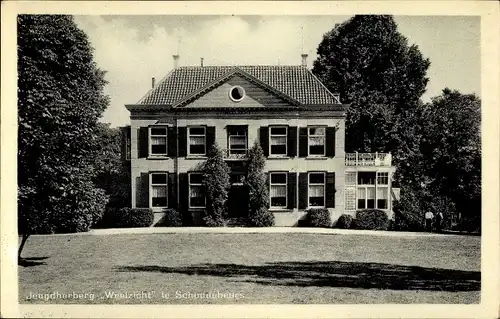 Ak Schuddebeurs Schouwen Duiveland Zeeland, Jugendherberge Weelzicht