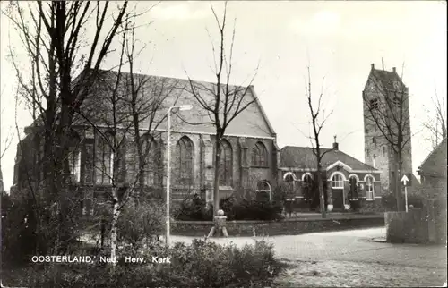 Ak Oosterland Zeeland, Kirche