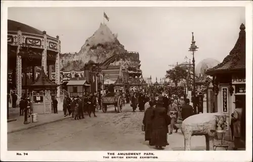 Ak The Amusement Park, The British Empire Exhibition