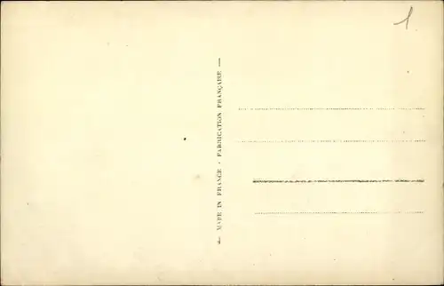 Ak Marechal Ferdinand Foch, Portrait