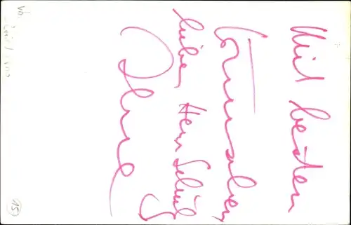 Ak Schauspielerin Kitty Mattern, Portrait, Autogramm