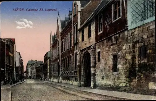 Ak Liège Lüttich Wallonien, Caserne St. Laurent