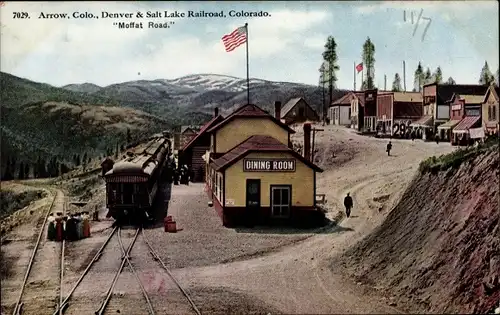 Ak Colorado USA, Moffat Road, Denver und Salt Lake Railroad