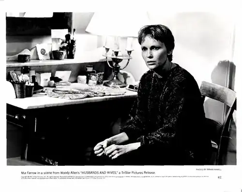28 Pressefotos Mia Farrow, Portraits und Filmszenen