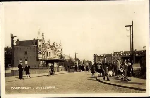 Foto Ak Dordrecht Südholland Niederlande, Vriezebrug