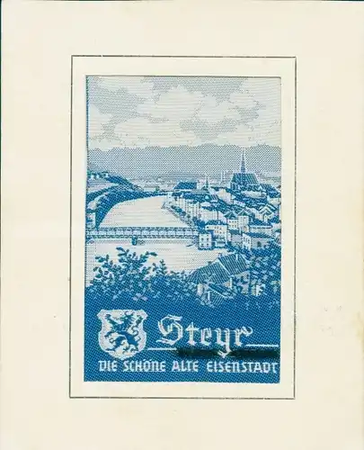 Seiden Ak Steyr in Oberösterreich, Totalansicht