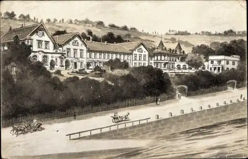 Ak Thalkirchen München, Kuranstalt Bad Thalkirchen