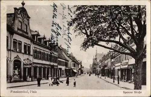 Ak Frankenthal in der Pfalz, Speierer Straße