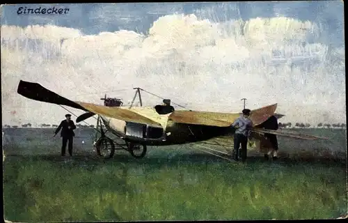 Ak Eindecker, Flugzeug, Monoplan, Flugpioniere