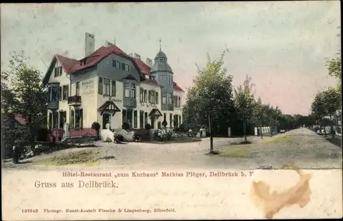 Ak Dellbrück Köln am Rhein, Hotel-Restaurant zum Kurhaus