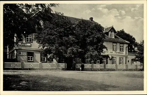 Ak Thale im Harz, Hotel Forsthaus