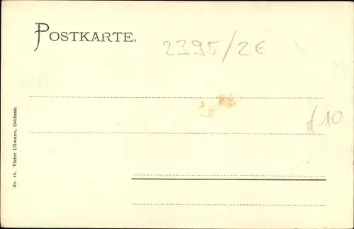 Ak Koblenz am Rhein, Neustadt, Mainzer Straße, Rizzastraße