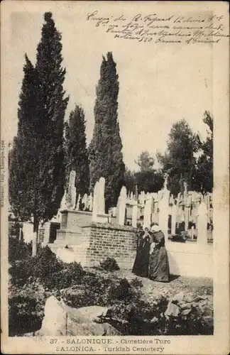 Ak Thessaloniki Griechenland, Türkischer Friedhof