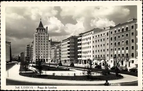 Ak Lisboa Lissabon Portugal, Praça de Londres