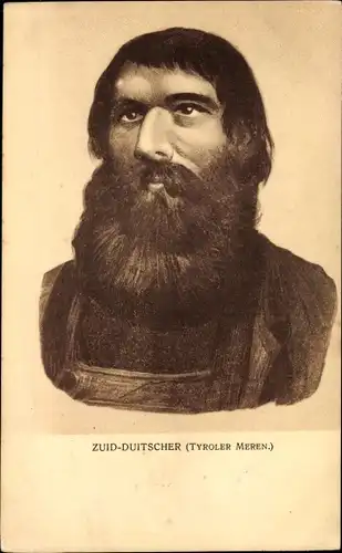 Ak Portrait von einem Mann, Süddeutscher, Tiroler