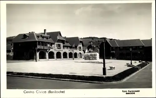 Ak San Carlos de Bariloche Argentinien, Centro Civico