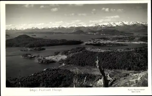 Ak Argentinien, Lago Nahuel Huapi, Panorama