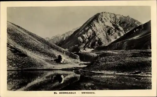 Ak Mendoza Argentinien, El Aconcagua