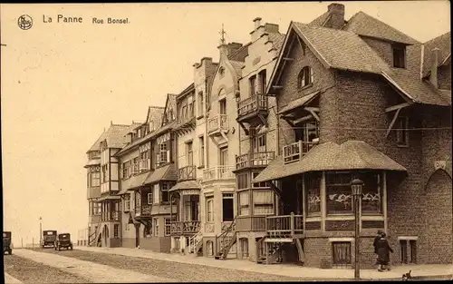 Ak La Panne De Panne Westflandern, Rue Bonsel