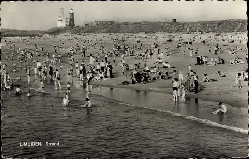 Ak IJmuiden Ymuiden Velsen Nordholland, Strandpartie