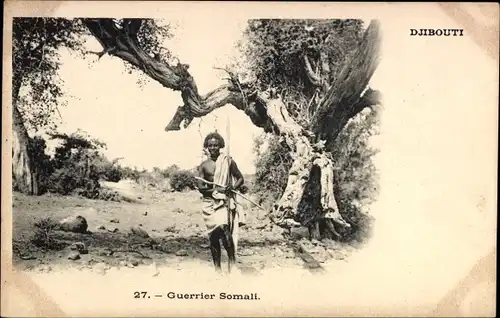 Ak Dschibuti, Somalischer Krieger
