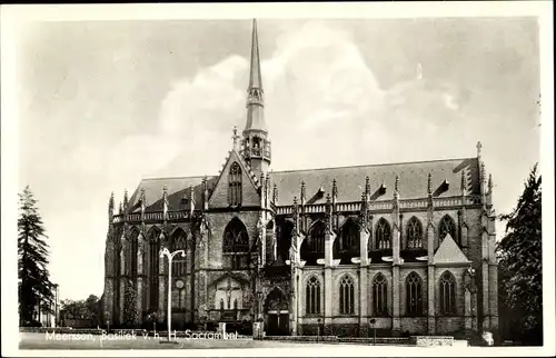 Ak Meerssen Limburg Niederlande, Basilika