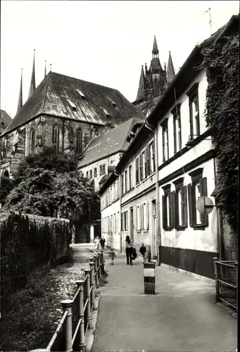 Ak Erfurt in Thüringen, Stiftsgasse am Dom