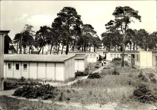 Ak Ostseebad Ahlbeck Heringsdorf auf Usedom, Urlauberdorf