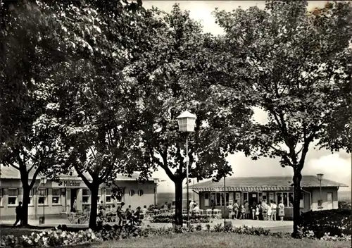 Ak Ostseebad Ahlbeck Heringsdorf auf Usedom, Milchbar